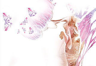 Pupa. Vector, then PhotoShop