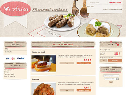 thumbnail of anica.be website