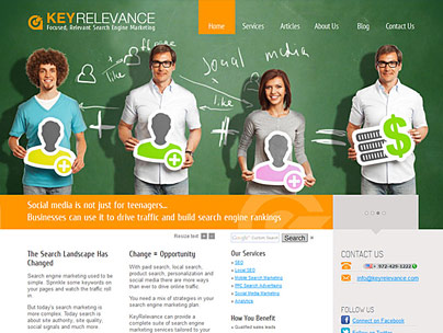 thumbnail of keyrelevance.com website