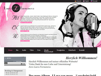 thumbnail of LauraFurmanova.com website