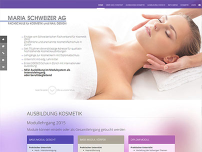 thumbnail of mariaschweizer.ch website