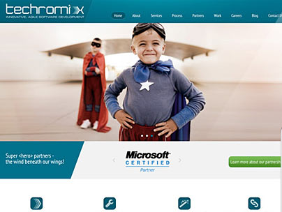 thumbnail of techromix.com website