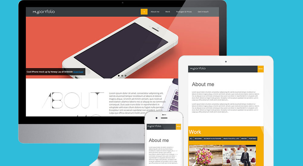 Responsive Portfolio Template