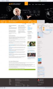homepage of keyrelevance.com website screenshot